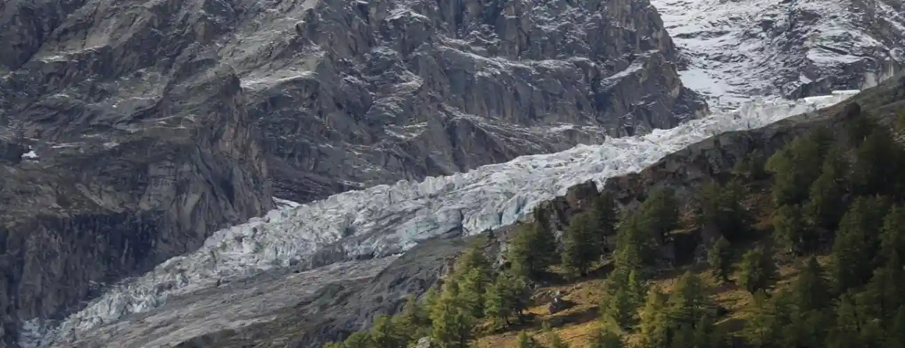 Surriscaldamento - Il ghiacciaio Planpincieux si sta sciogliendo